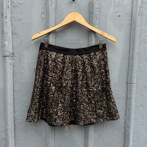 Club Monaco Sequin Metallic Jodie skirt, BNWT, size 8